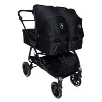 BABY MONSTERS EASY TWIN 4 BLACK EDITION + 2 CAPAZOS